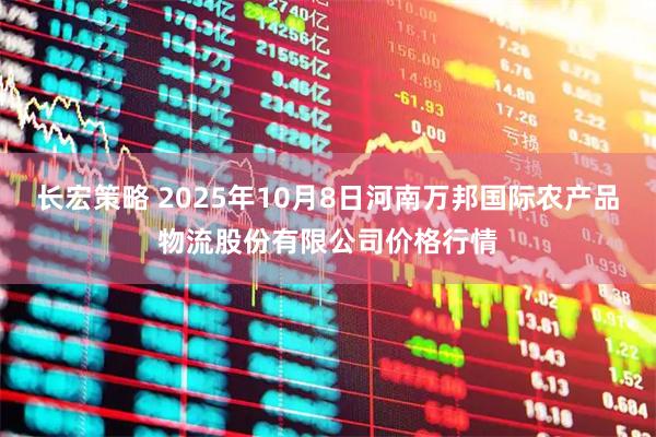 长宏策略 2025年10月8日河南万邦国际农产品物流股份有限公司价格行情