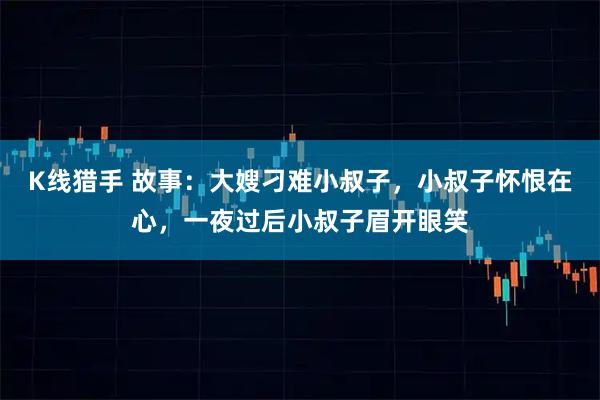 K线猎手 故事：大嫂刁难小叔子，小叔子怀恨在心，一夜过后小叔子眉开眼笑